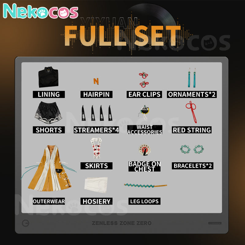 【Nekocos】Game Zenless Zone Zero Cosplay Belle Cosplay Costume Premium Edition
