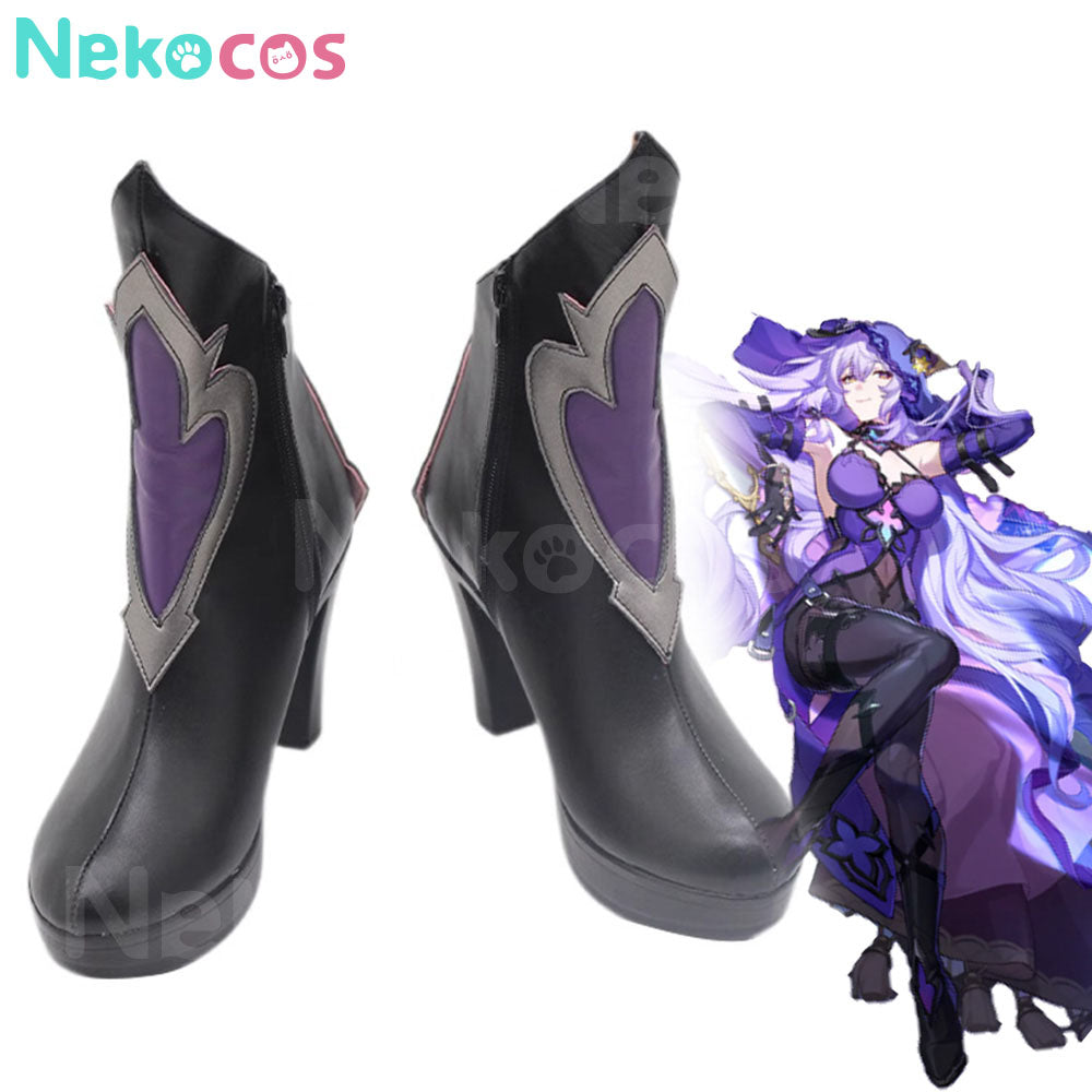 Game Honkai: Star Rail Cosplay Black Swan Cosplay Shoes