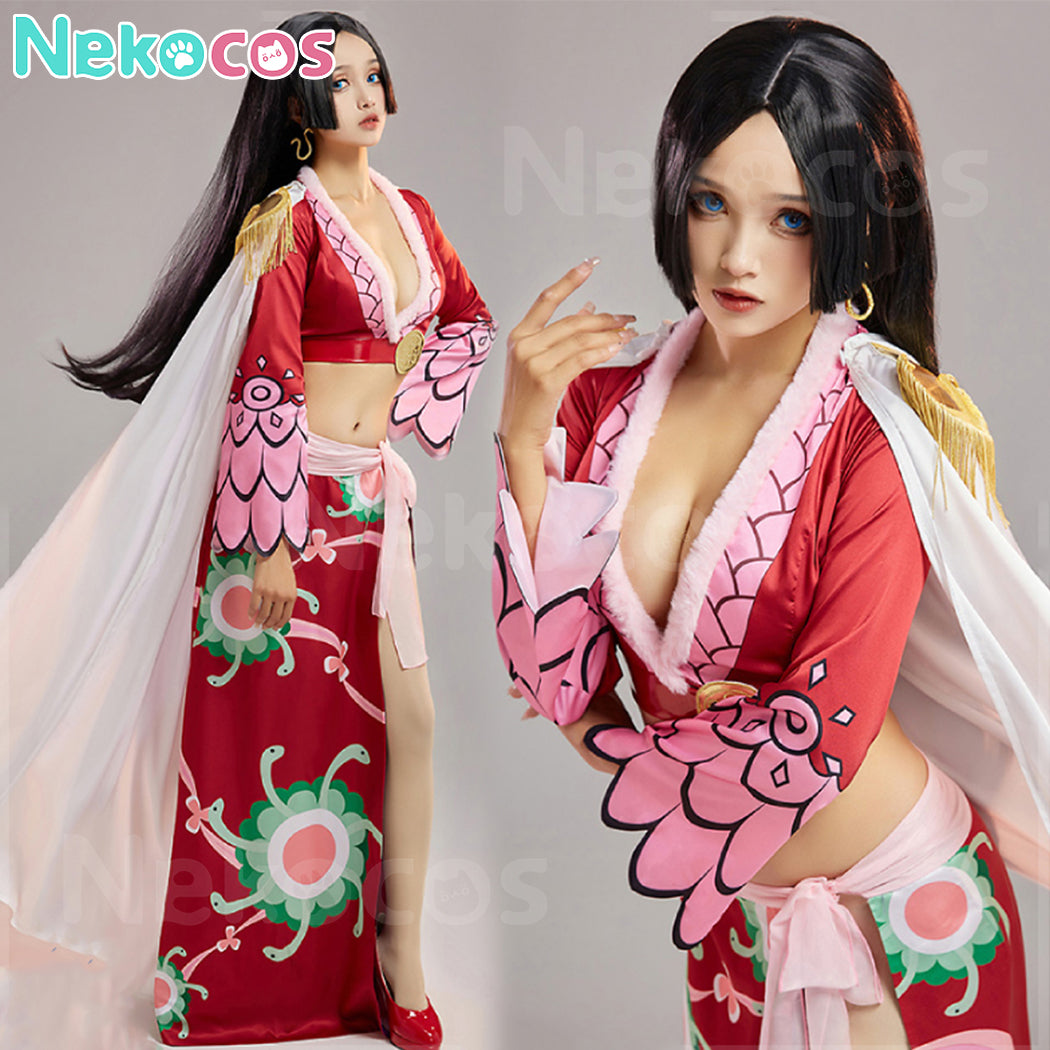 【Nekocos】Anime One Piece Cosplay Boa·Hancock Cosplay Costume | Custom-Tailor