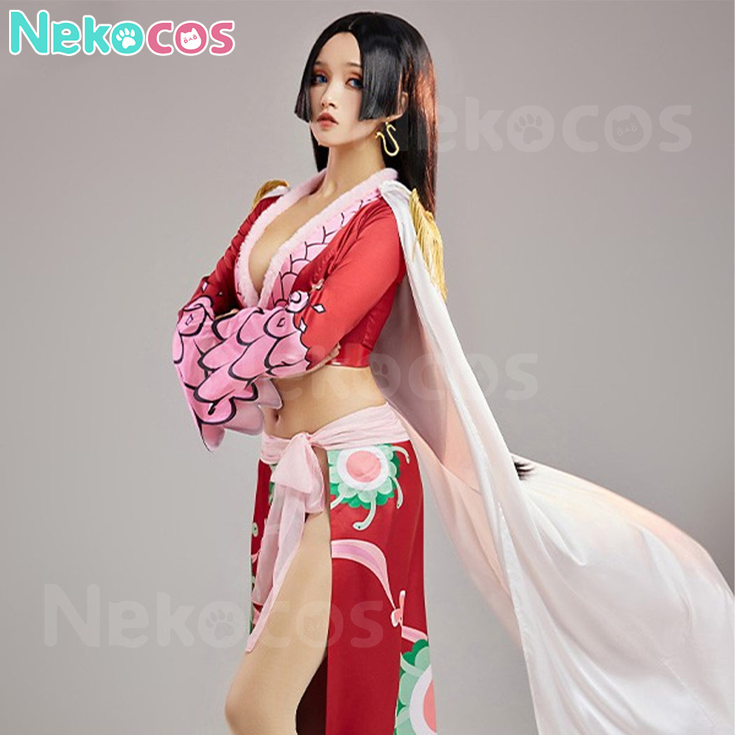 【Nekocos】Anime One Piece Cosplay Boa·Hancock Cosplay Costume | Custom-Tailor