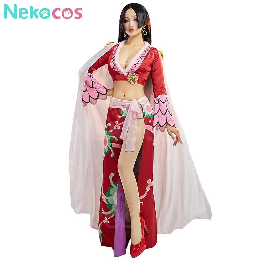 【Nekocos】Anime One Piece Cosplay Boa·Hancock Cosplay Costume | Custom-Tailor