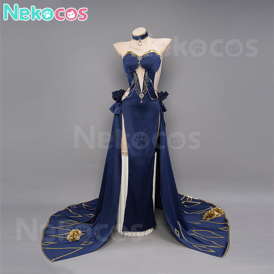 【Nekocos】Anime Code Geass Cosplay C.C. Chessboard Banquet Cosplay Costume Premium Edition | In Stock