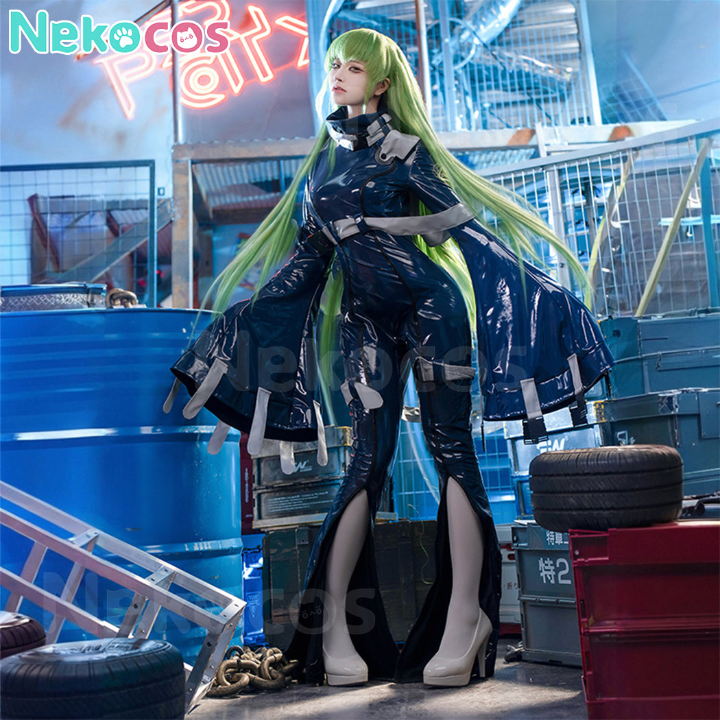 【Nekocos】Anime Code Geass Cosplay C.C. Cosplay Costume Premium Edition | Custom-Tailor