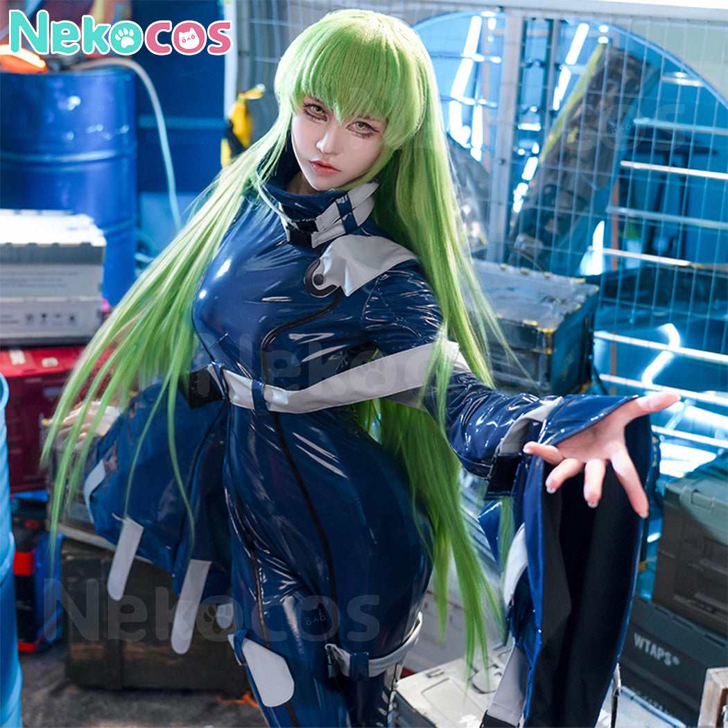【Nekocos】Anime Code Geass Cosplay C.C. Cosplay Costume Premium Edition | Custom-Tailor