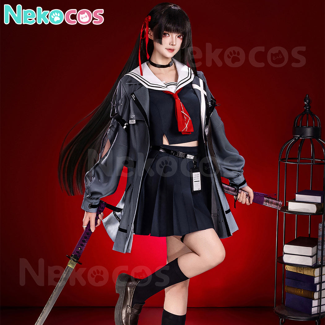 【Nekocos】Game Wuthering Waves Cosplay CHISA Cosplay Costume Premium Edition | Custom-Tailor