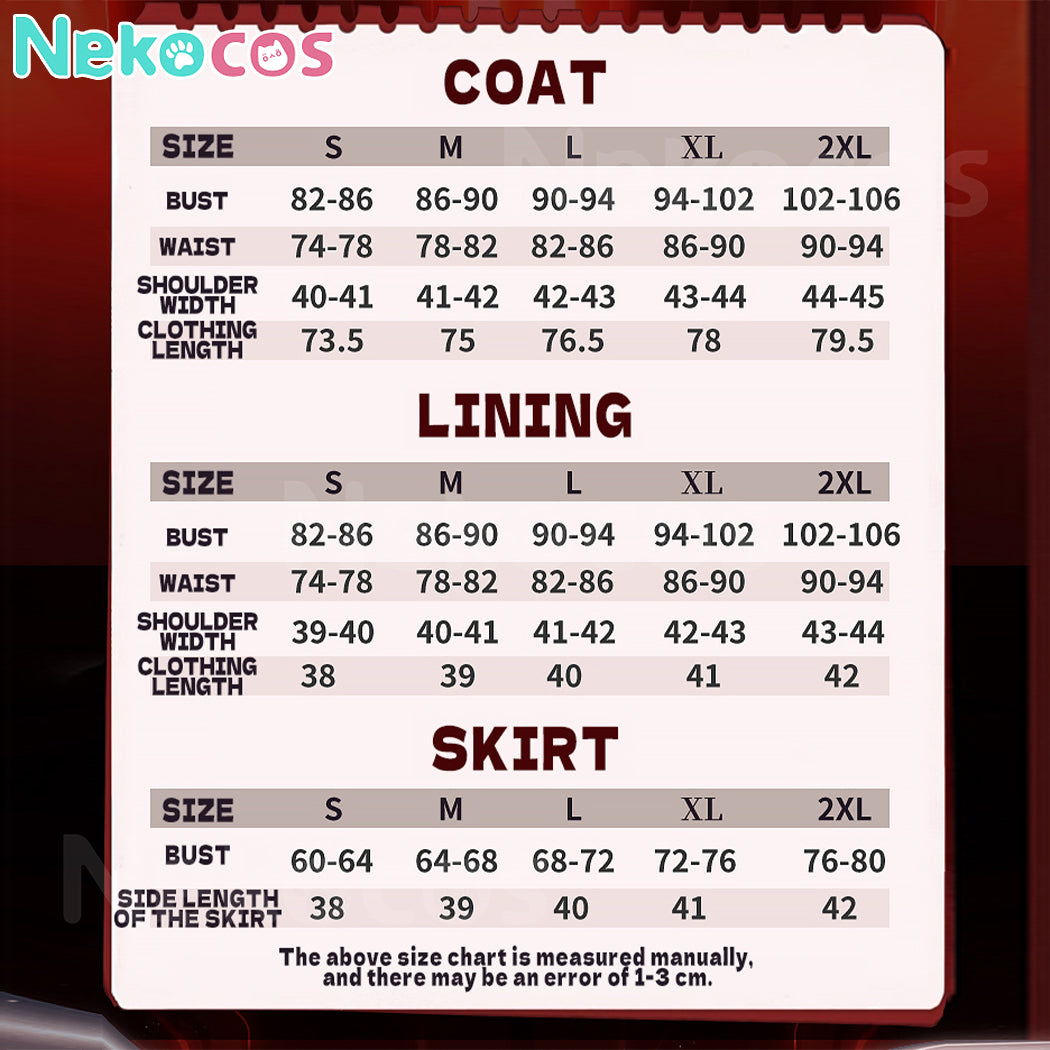 【Nekocos】Game Wuthering Waves Cosplay CHISA Cosplay Costume Premium Edition | Custom-Tailor