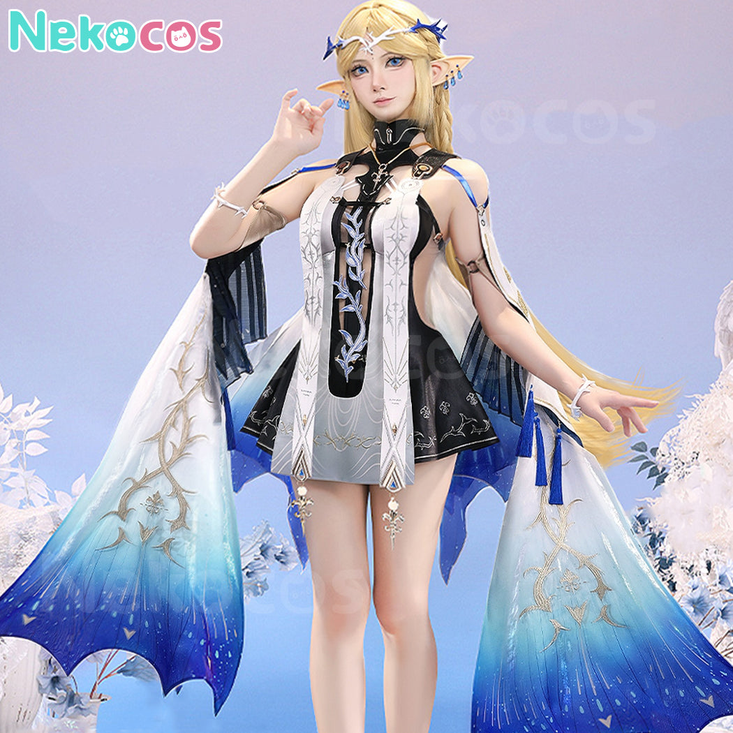 【Nekocos】Game Wuthering Waves Cosplay Cartethyia Cosplay Costume Premium Edition | Custom-Tailor
