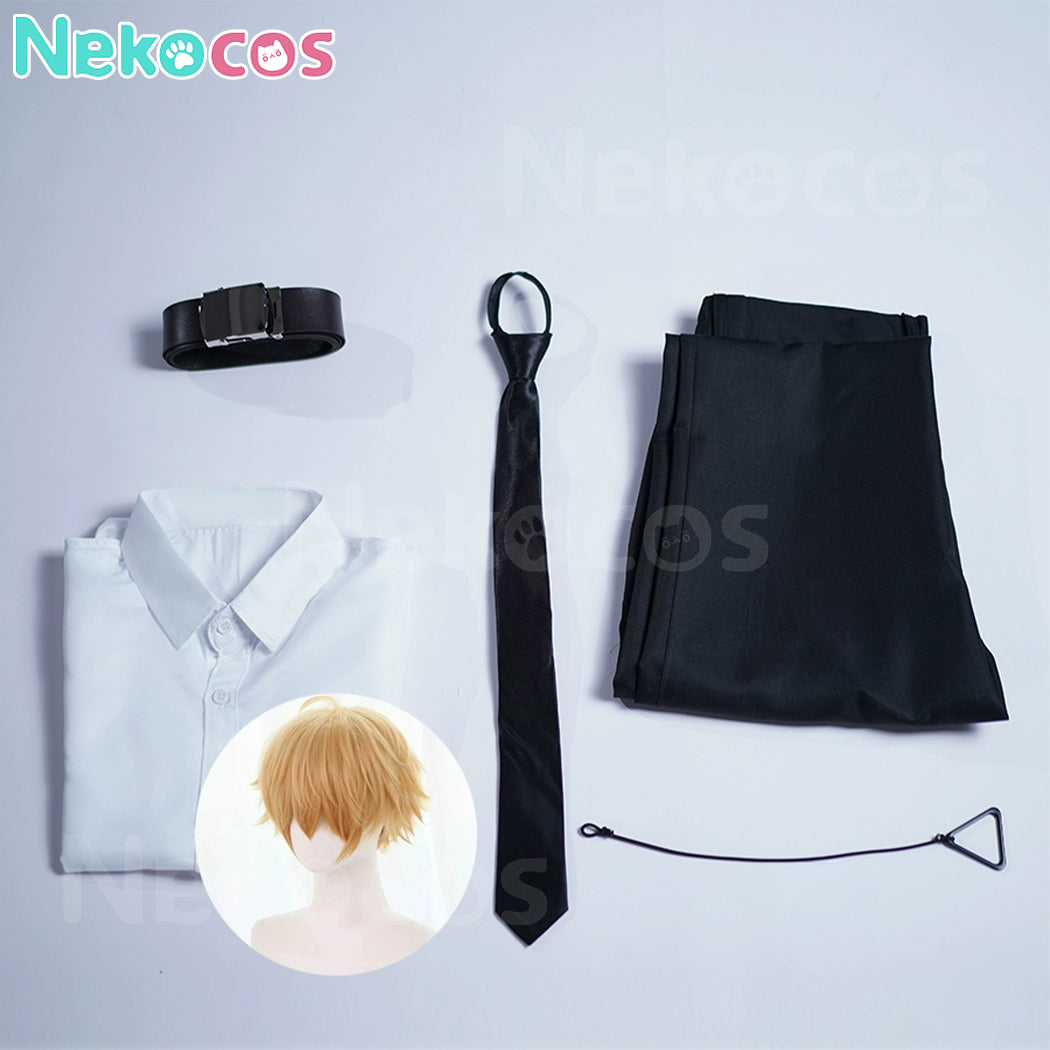 【Nekocos】Anime Chainsaw Man Cosplay Denji&Aki Hayakawa&Kobeni Higashiyama&Himeno&Angel Devil Cosplay Costume Premium Edition | Custom-Tailor