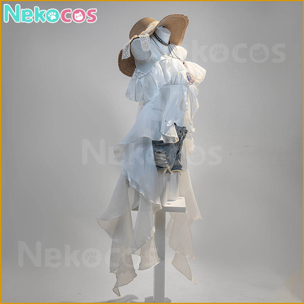 【Nekocos】Game Wuthering Waves Cosplay Changli Swimsuit Cosplay Costume | Custom-Tailor