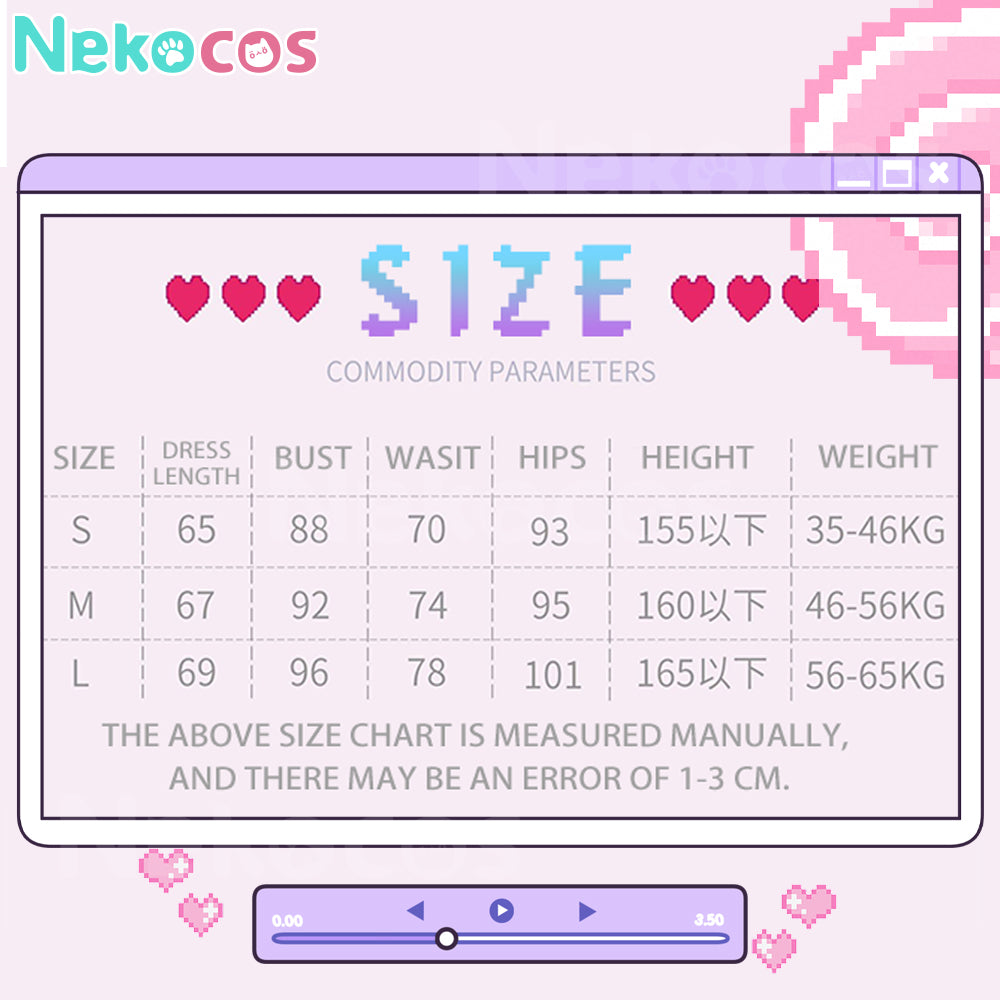 【Nekocos】Game Needy Streamer Overload Cosplay KAnge Swimsuit Cosplay Costume | In Stock