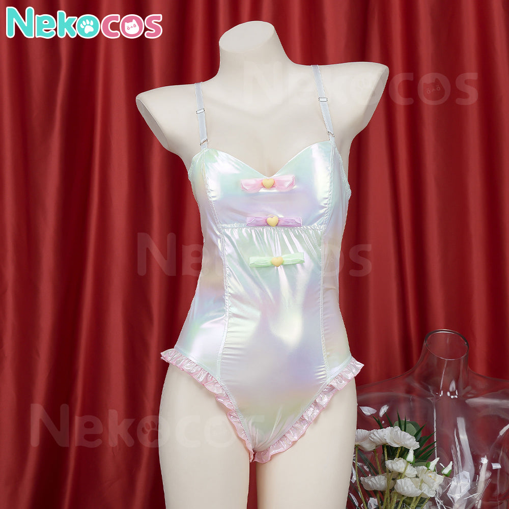 【Nekocos】Game Needy Streamer Overload Cosplay KAnge Swimsuit Cosplay Costume | In Stock