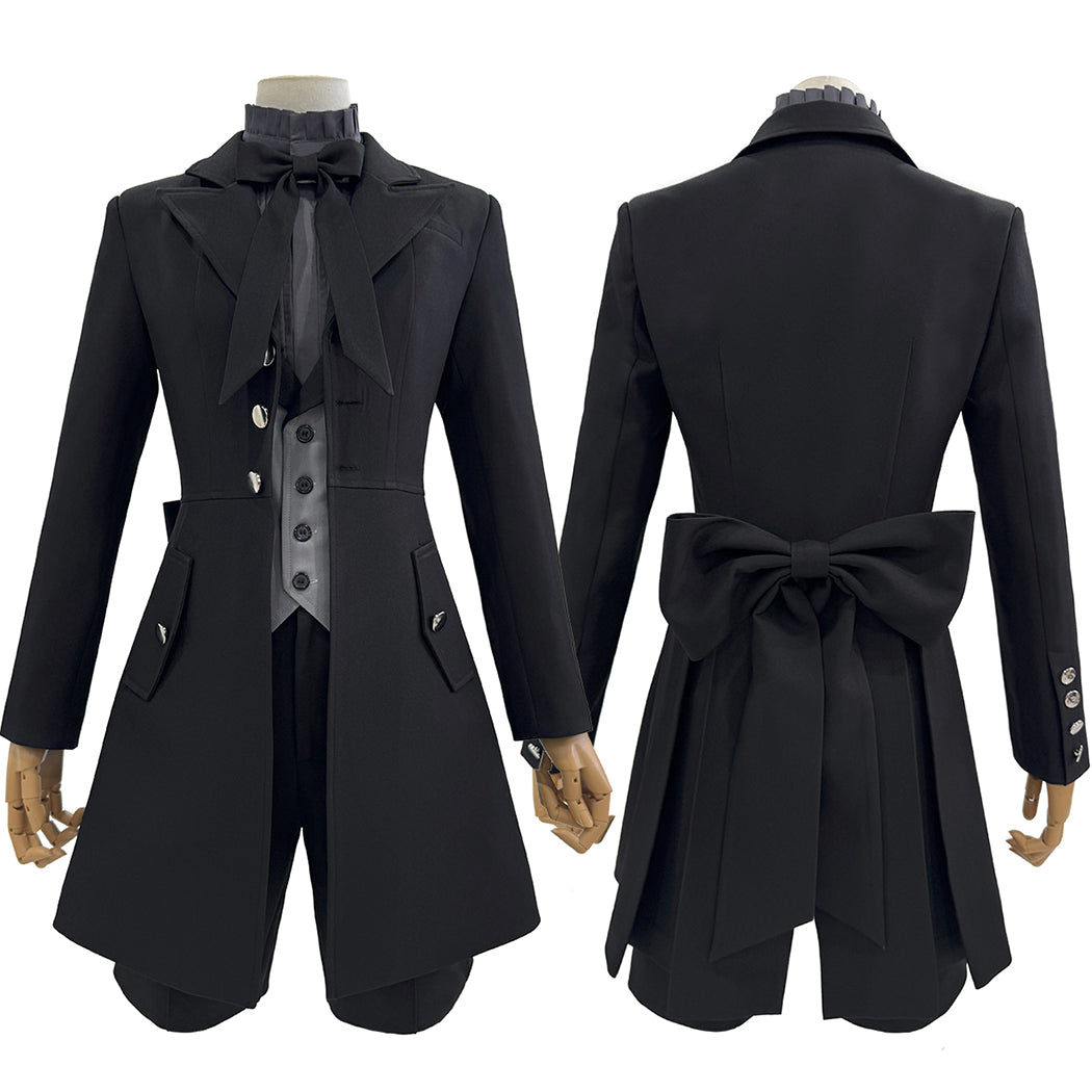 【Nekocos】Anime Black Butler Cosplay Ciel Phantomhive Cosplay Costume Premium Edition | In Stock