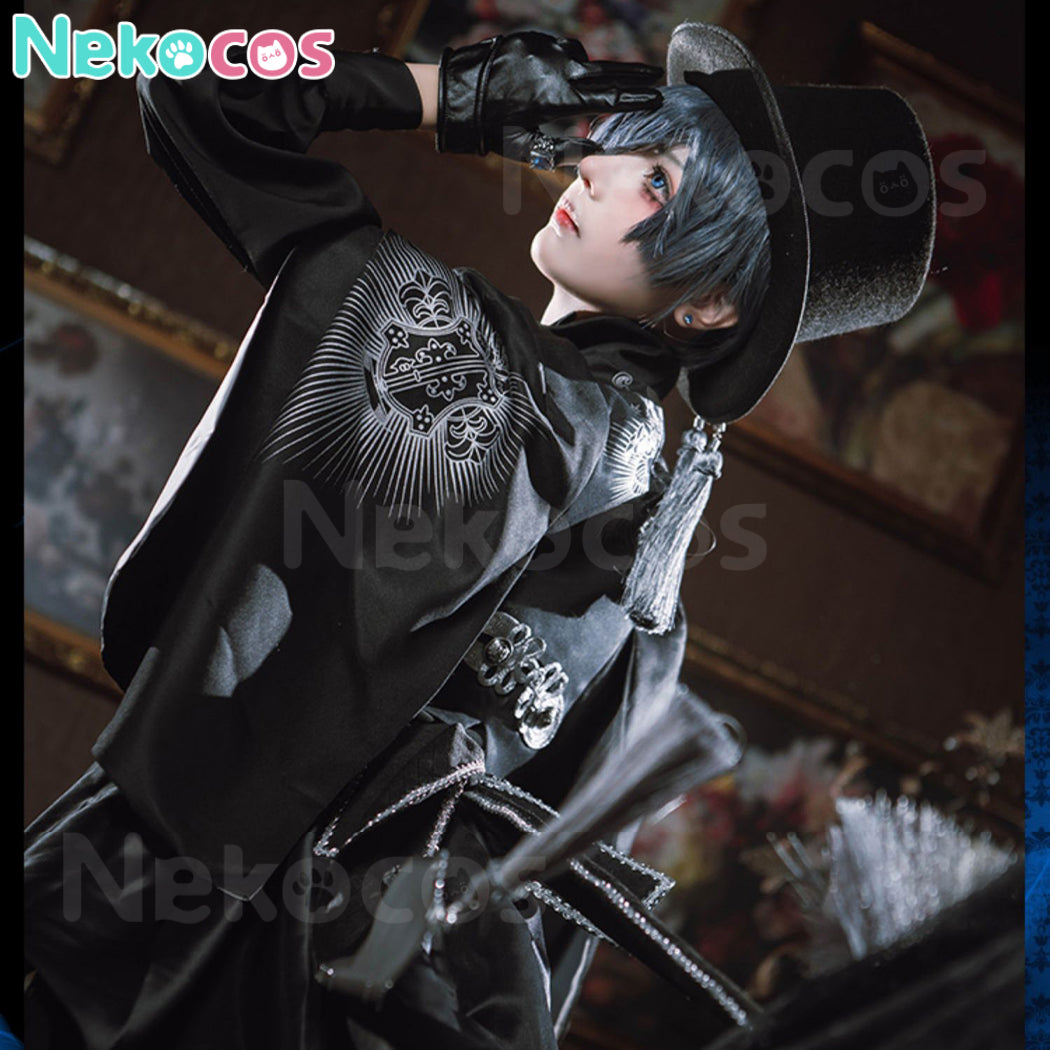 【Nekocos】Anime Black Butler Cosplay Ciel Phantomhive Fifteenth Anniversary Cosplay Costume Premium Edition | In Stock