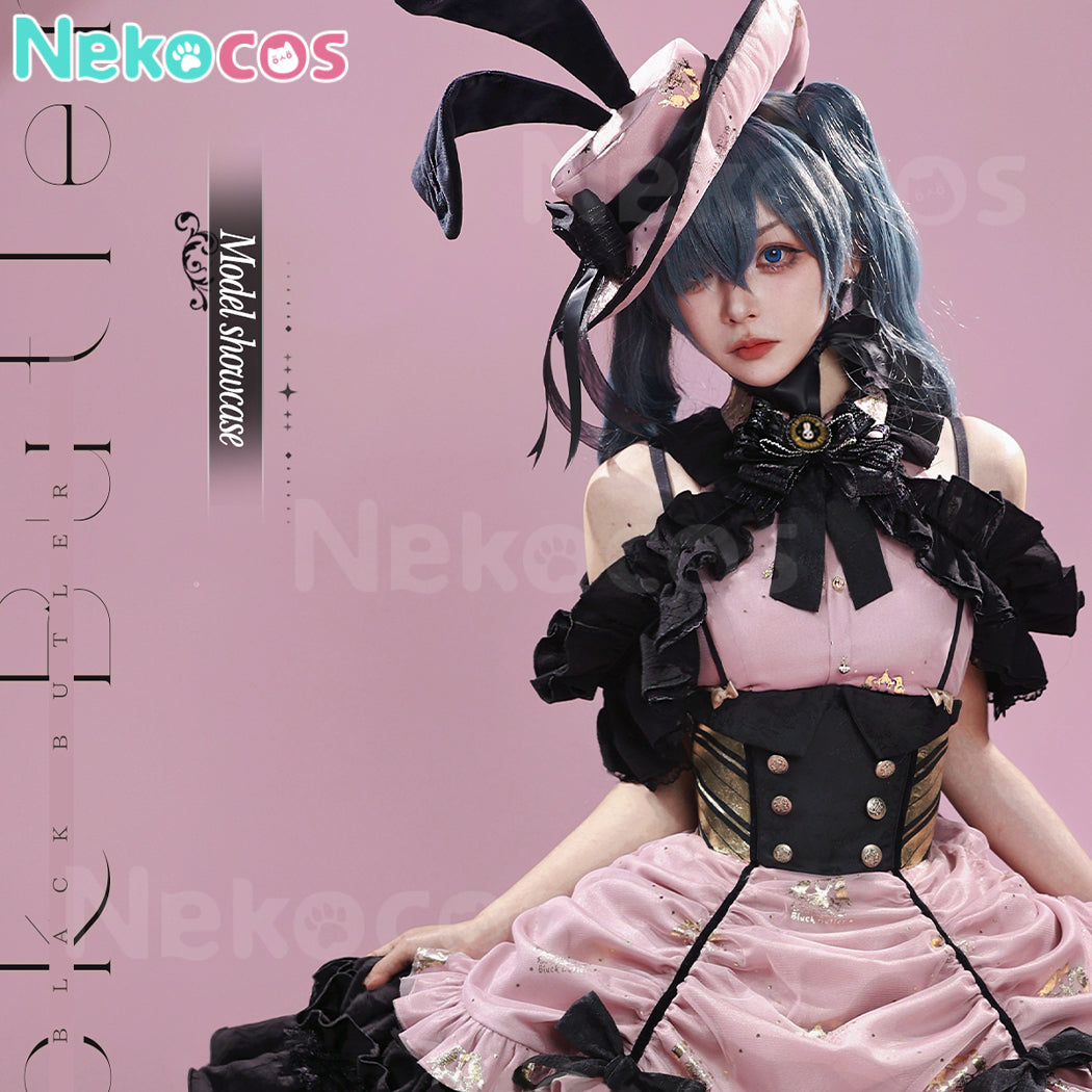 【Nekocos】Anime Black Butler Cosplay Lady Ciel Phantomhive Cosplay Costume Premium Edition | In Stock