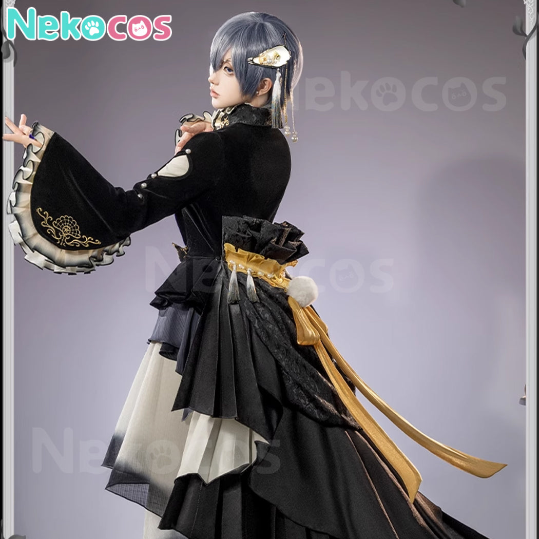 【Nekocos】Anime Black Butler Cosplay Lady Ciel Phantomhive Cosplay Costume Premium Edition | In Stock