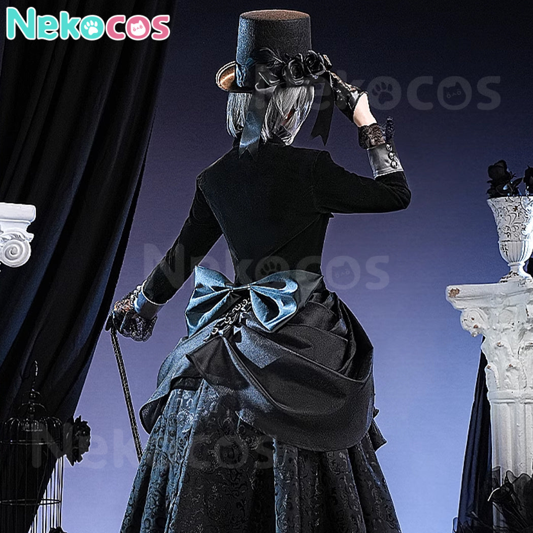 【Nekocos】Anime Black Butler Cosplay Ciel Phantomhive Black Rose Cosplay Costume Premium Edition | In Stock