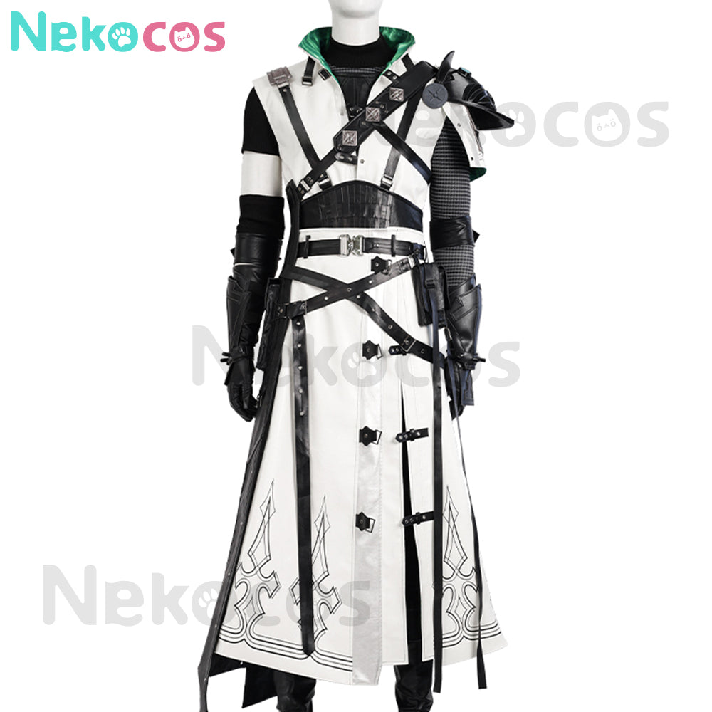 【Nekocos】Game Final Fantasy VII Cosplay Lifestream Young Cloud Cosplay Costume | Pre-Sale
