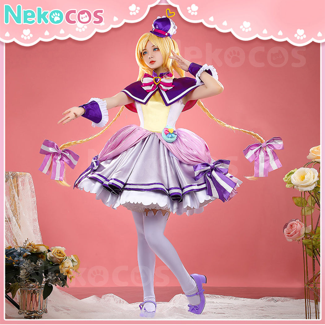 【Nekocos】Anime Pretty Cure Wonderful Cosplay Cure Friendy Cosplay Costume Premium Edition | Custom-Tailor