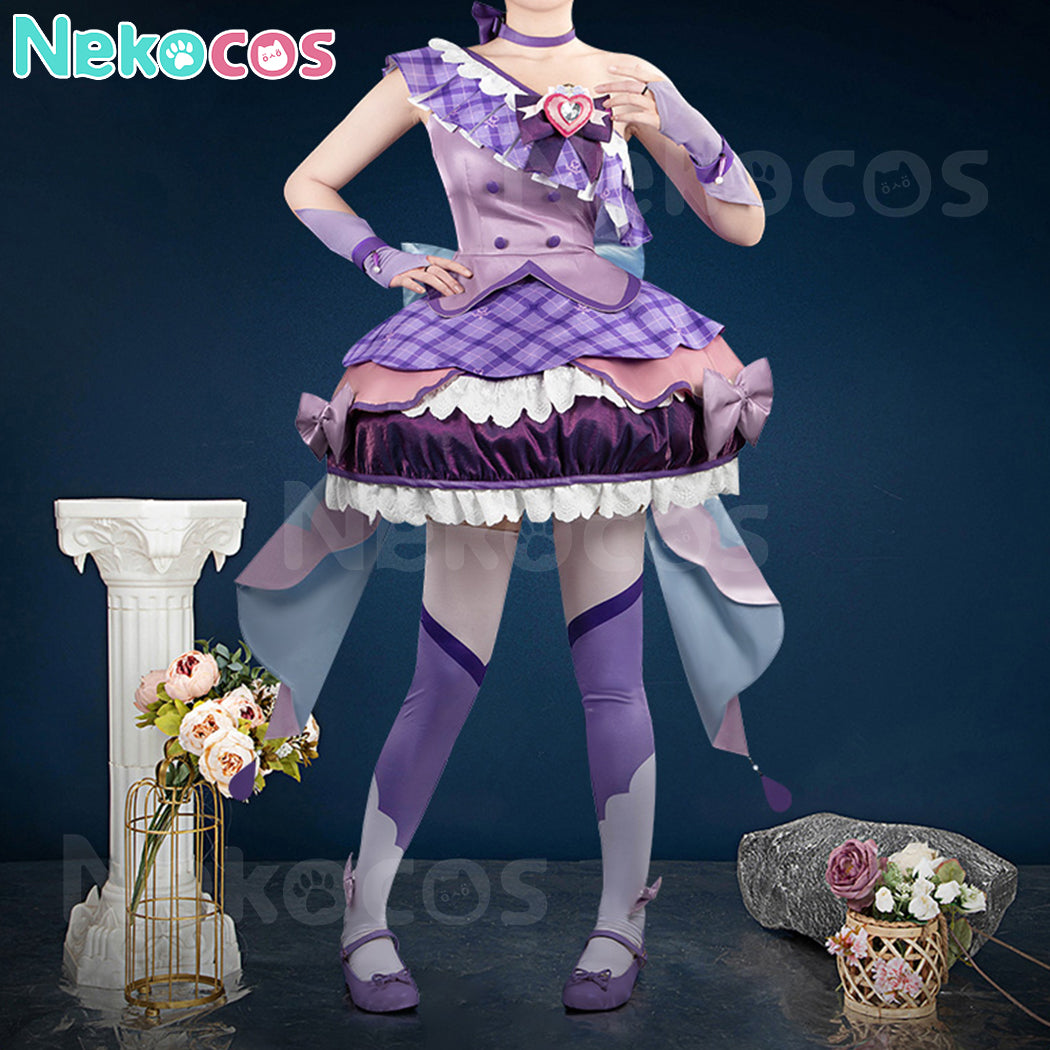 【Nekocos】Anime Pretty Cure Wonderful Cosplay Cure Kyun Kyun Cosplay Costume Premium Edition | Custom-Tailor