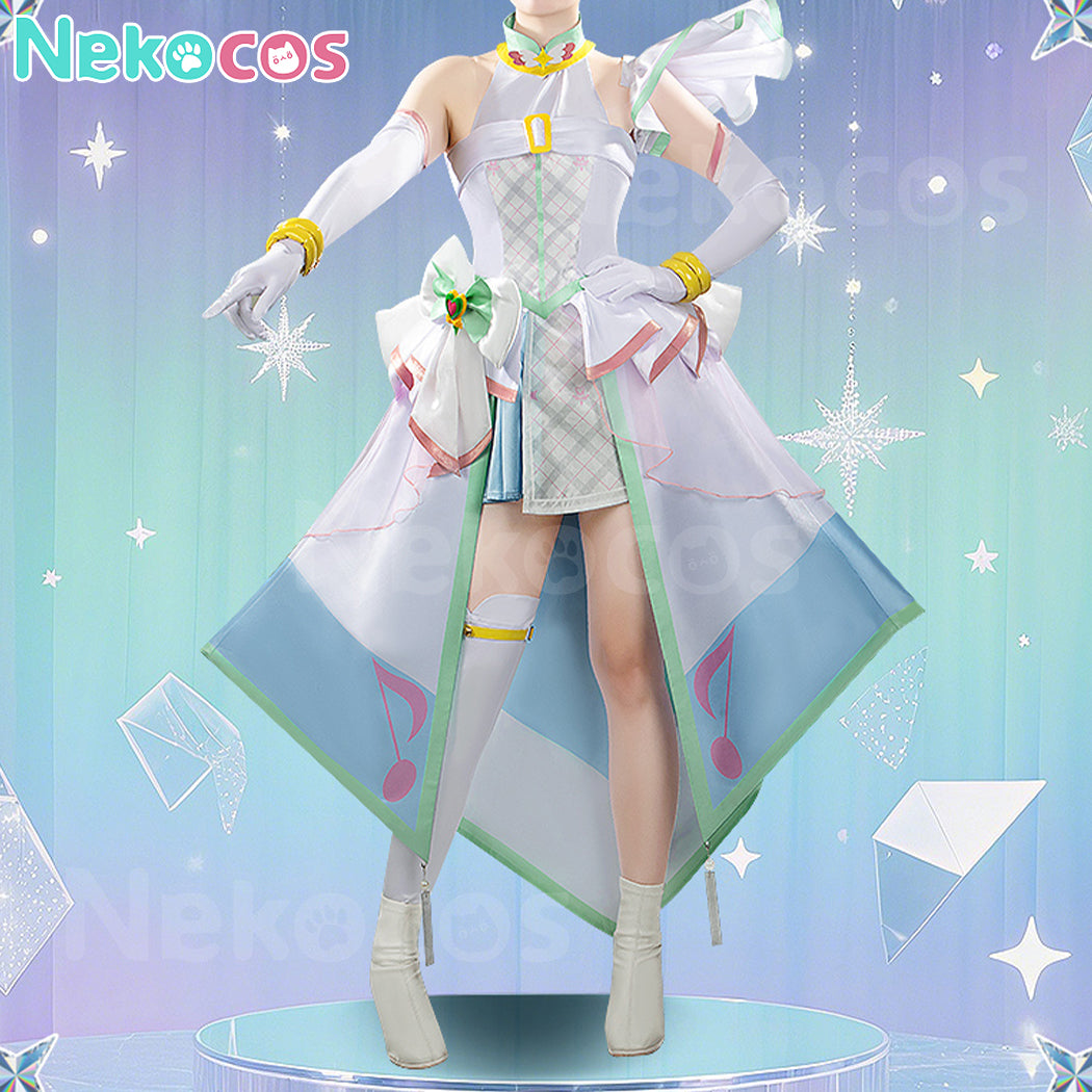【Nekocos】Anime Pretty Cure Wonderful Cosplay Cure Zukyoon Cosplay Costume Premium Edition | Custom-Tailor