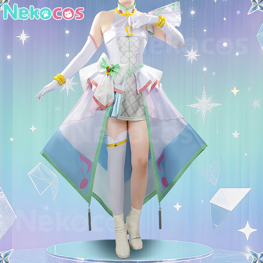 【Nekocos】Anime Pretty Cure Wonderful Cosplay Cure Zukyoon Cosplay Costume Premium Edition | Custom-Tailor