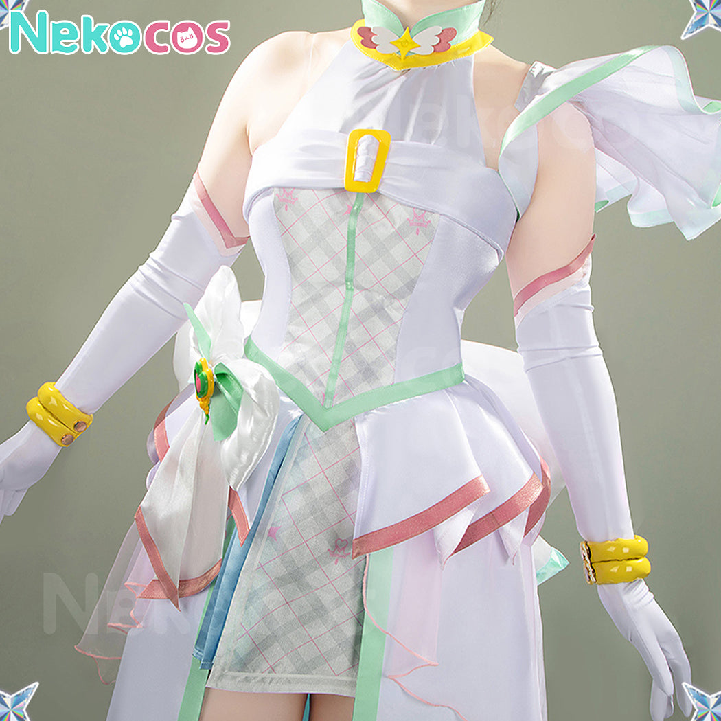 【Nekocos】Anime Pretty Cure Wonderful Cosplay Cure Zukyoon Cosplay Costume Premium Edition | Custom-Tailor