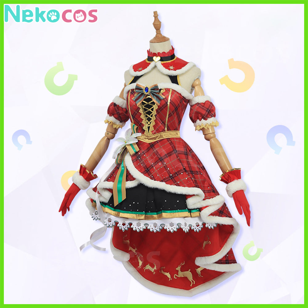【Nekocos】Game Uma Musume Pretty Derby Cosplay Daiwa Scarlet Christmas Cosplay Costume | Custom-Tailor