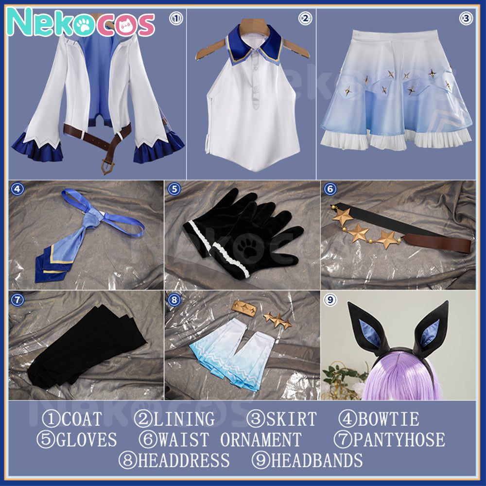 【Nekocos】Game Uma Musume Pretty Derby Cosplay Daring Tact Cosplay Costume | Pre-Sale