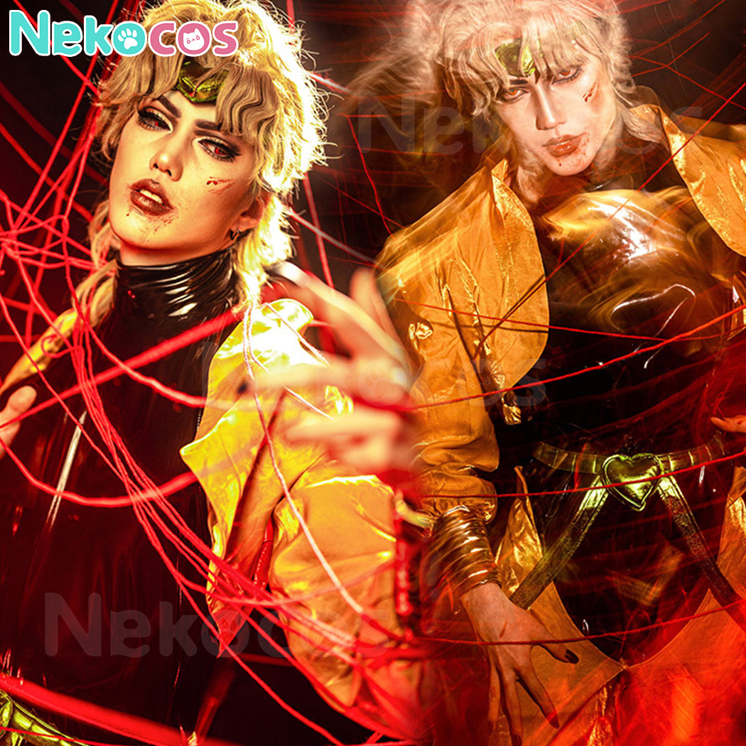 【Nekocos】Anime JoJo's Bizarre Adventure Cosplay Dio Brando Cosplay Costume | Custom-Tailor