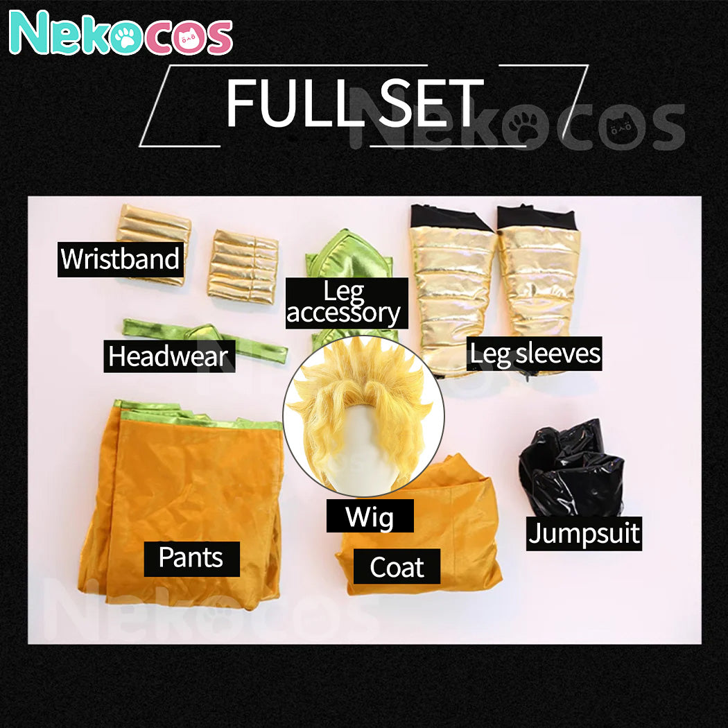 【Nekocos】Anime JoJo's Bizarre Adventure Cosplay Dio Brando Cosplay Costume | Custom-Tailor