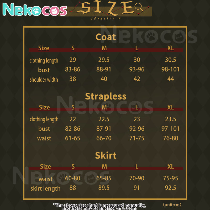 【Nekocos】Game Identity V Cosplay Antimony Cosplay Costume Premium Edition | Custom-Tailor