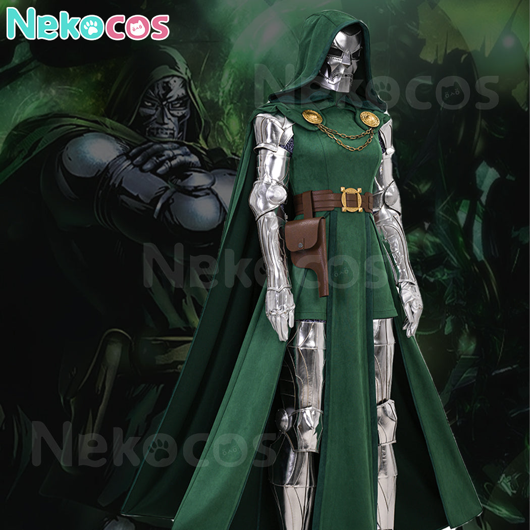 【Nekocos】Movie Cosplay Costume Halloween Cape Standard Collar Custom Christmas Cosplay Costume | Custom-Tailor