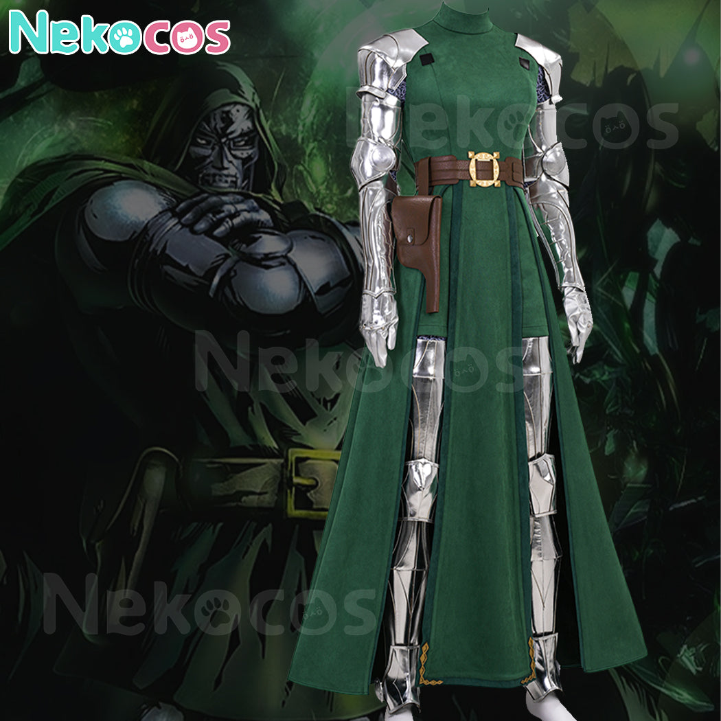 【Nekocos】Movie Cosplay Costume Halloween Cape Standard Collar Custom Christmas Cosplay Costume | Custom-Tailor