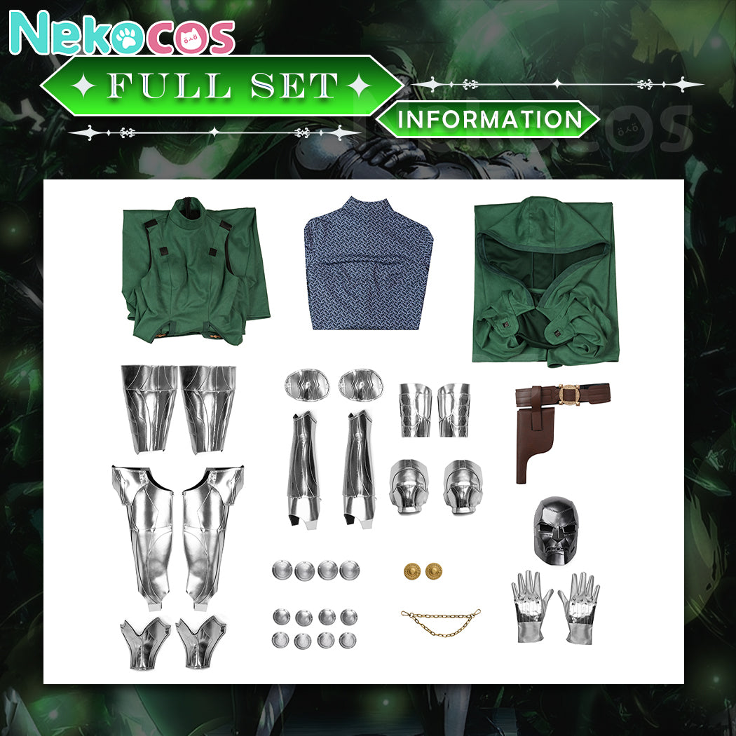 【Nekocos】Movie Cosplay Costume Halloween Cape Standard Collar Custom Christmas Cosplay Costume | Custom-Tailor