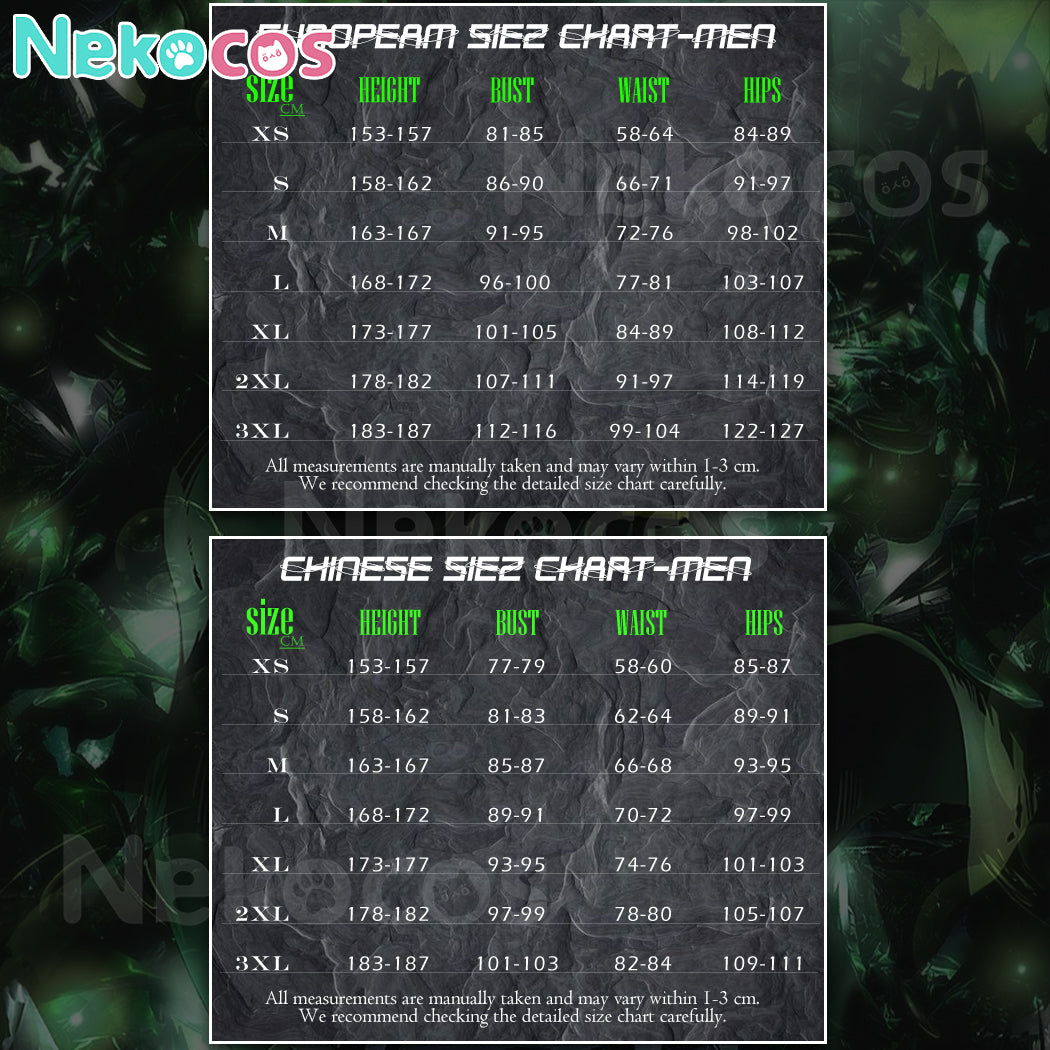 【Nekocos】Movie Cosplay Costume Halloween Cape Standard Collar Custom Christmas Cosplay Costume | Custom-Tailor