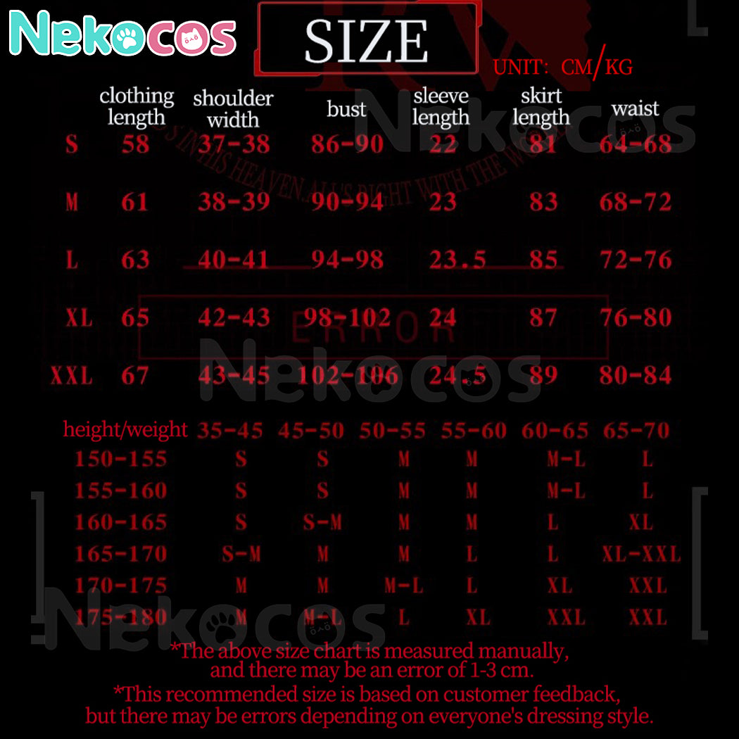【Nekocos】Game Neon Genesis Evangelion Cosplay Asuka Langley Soryu&Ayanami Rei School Uniform Cosplay Costume | In Stock