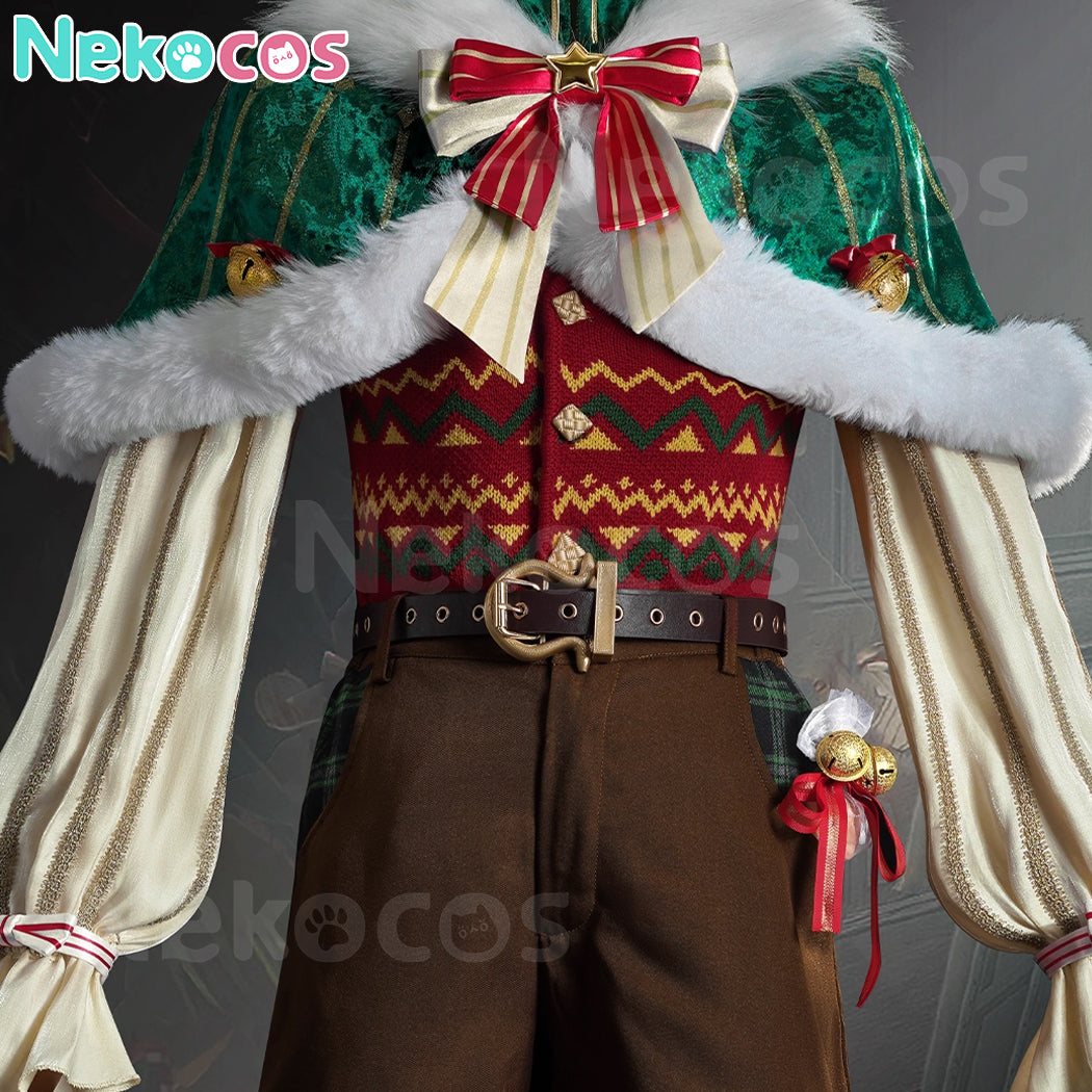 【Nekocos】Game Identity Ⅴ Cosplay Edgar Valden Christmas Cosplay Costume Premium Edition | Custom-Tailor