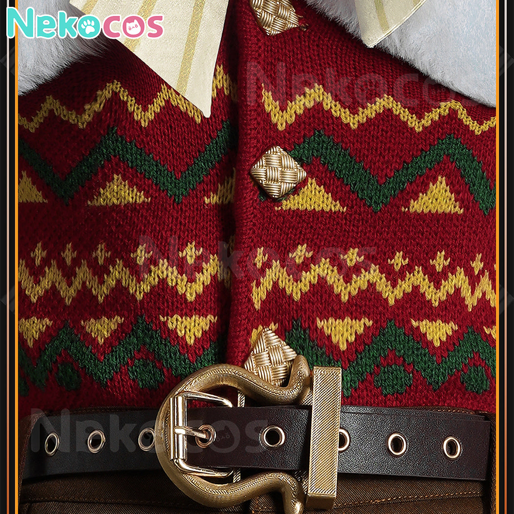 【Nekocos】Game Identity Ⅴ Cosplay Edgar Valden Christmas Cosplay Costume Premium Edition | Custom-Tailor