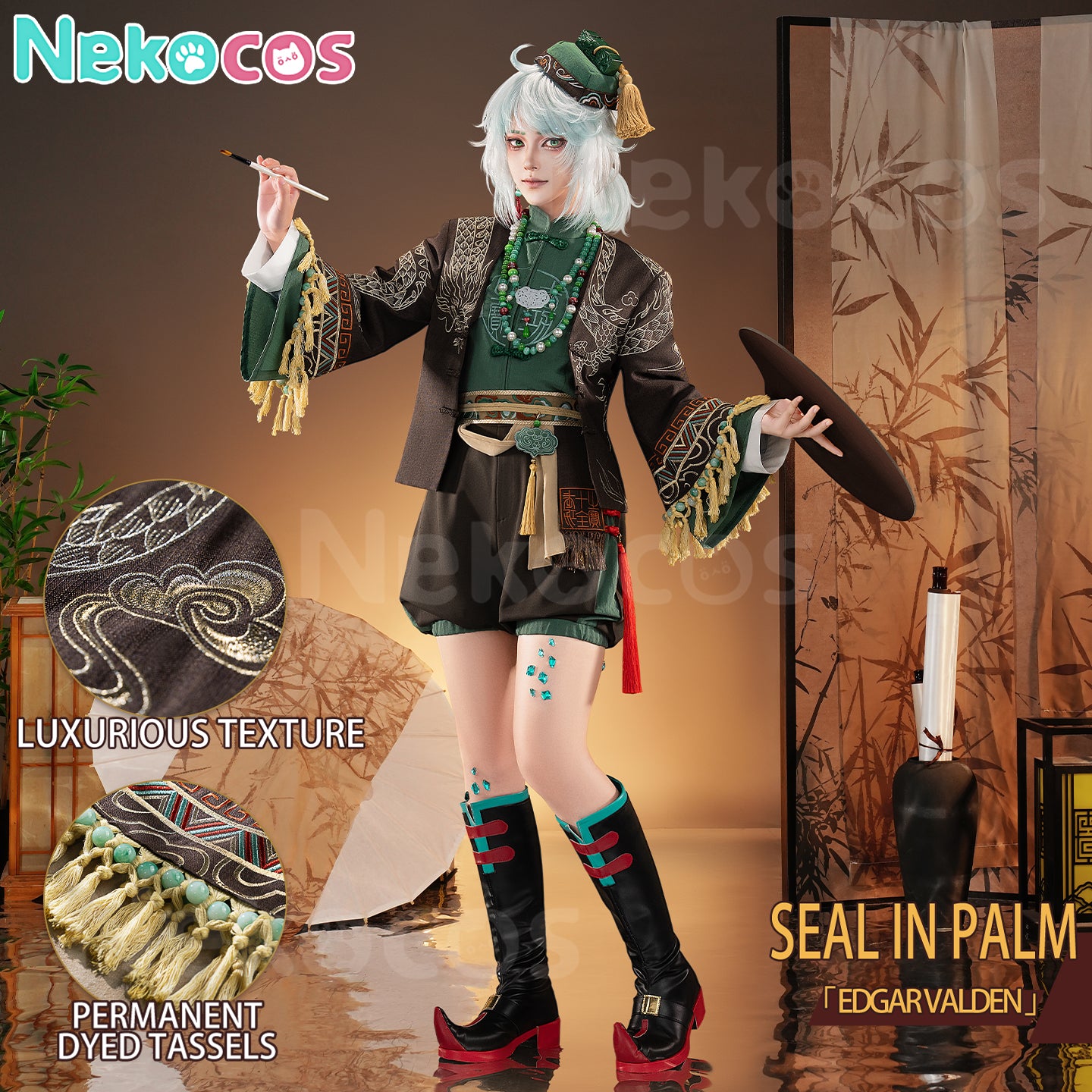 【Nekocos】Game Identity V Cosplay Sealed Chronicler Cosplay Costume Premium Edition | Custom-Tailor