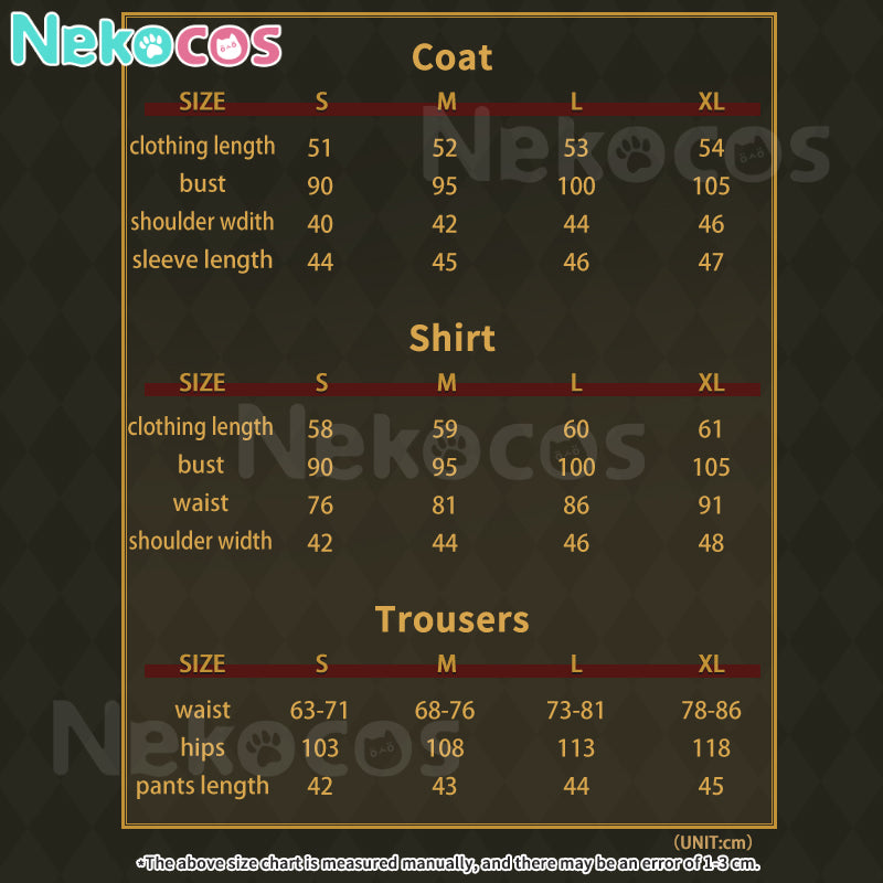 【Nekocos】Game Identity V Cosplay Sealed Chronicler Cosplay Costume Premium Edition | Custom-Tailor