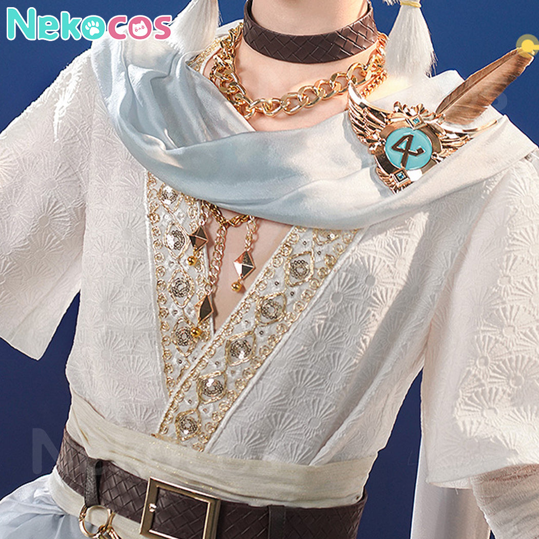 【Nekocos】Game Identity Ⅴ Cosplay Pure White Prophet Cosplay Costume Premium Edition | Custom-Tailor