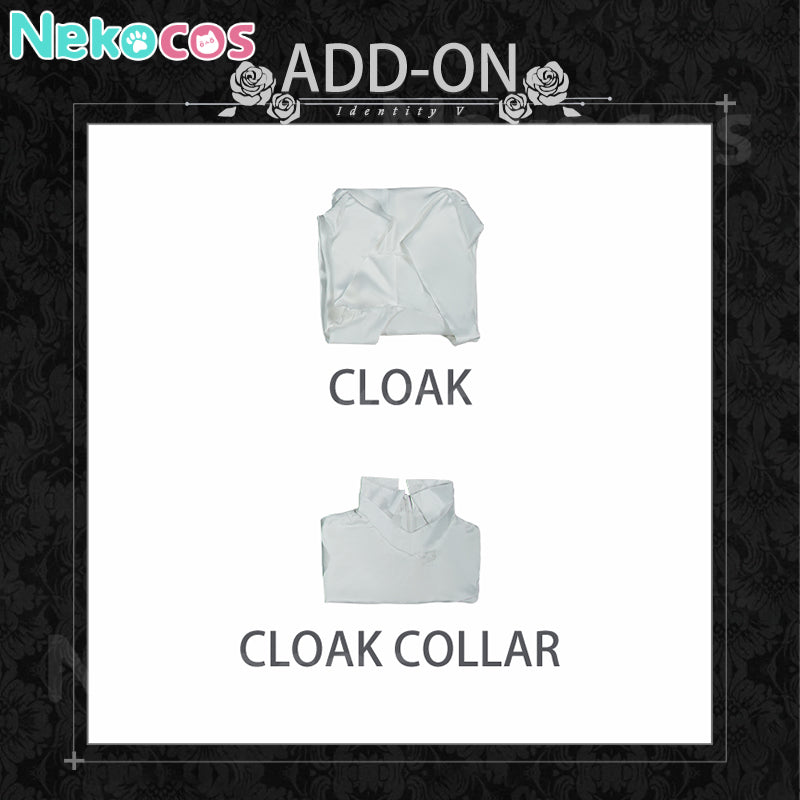 【Nekocos】Game Identity Ⅴ Cosplay Pure White Prophet Cosplay Costume Premium Edition | Custom-Tailor