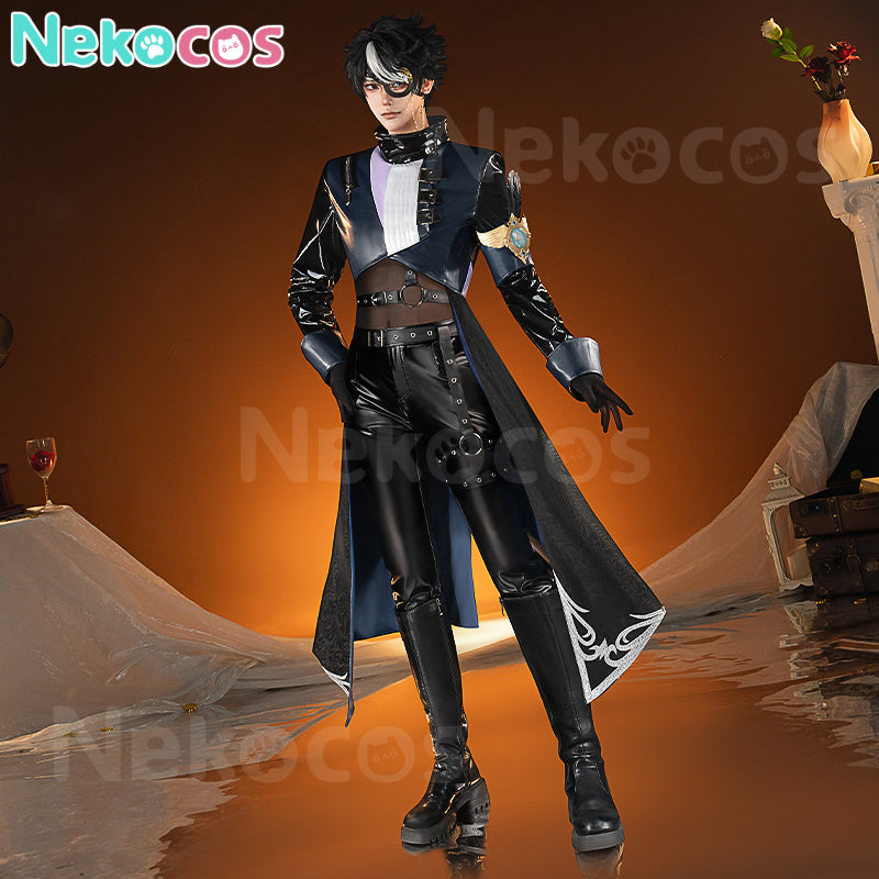 【Nekocos】Game Identity V Cosplay Seer (Eli Clark) skin Noir Cosplay Costume Premium Edition | Custom-Tailor