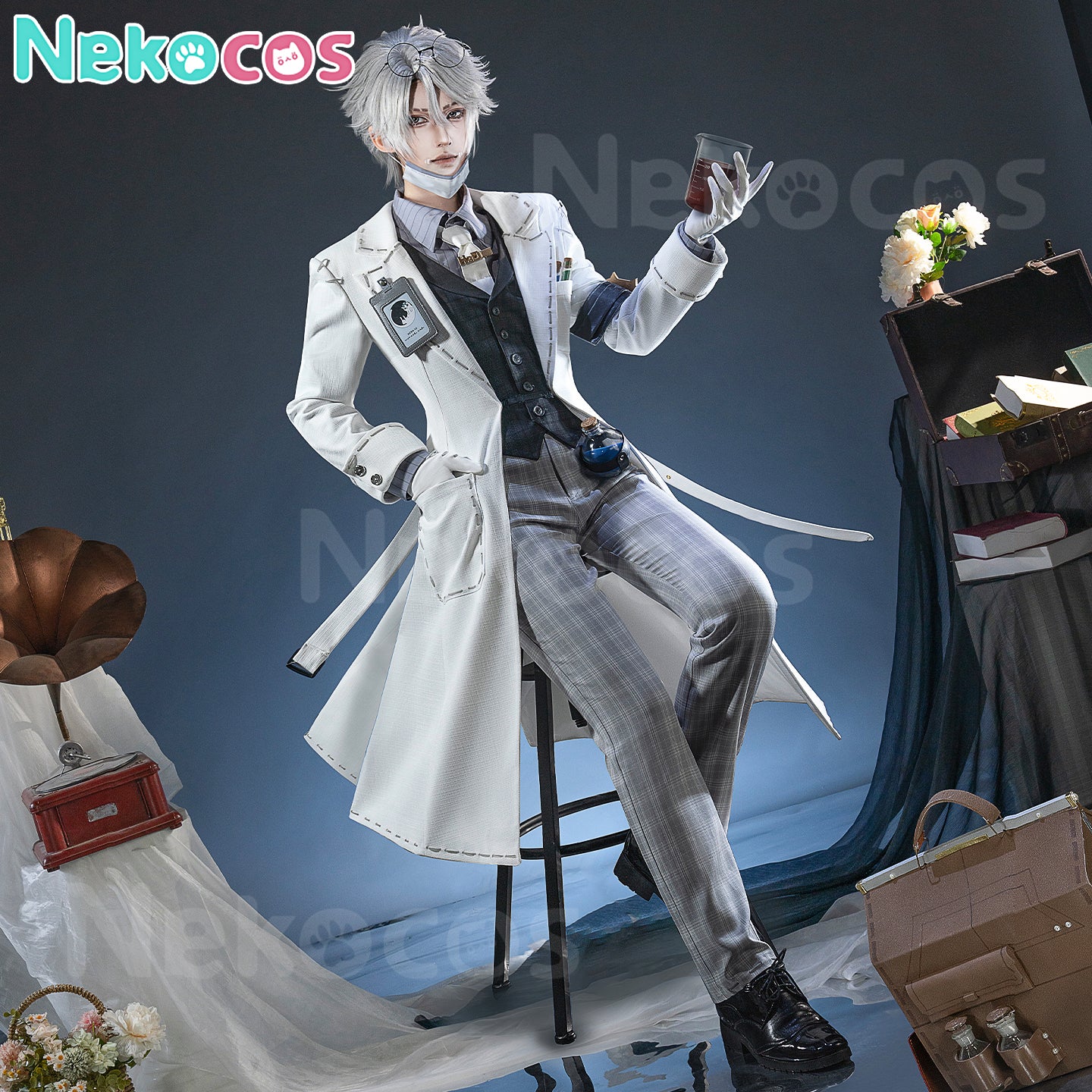 【Nekocos】Game Identity V Cosplay Embalmer Cosplay Costume Premium Edition | Custom-Tailor