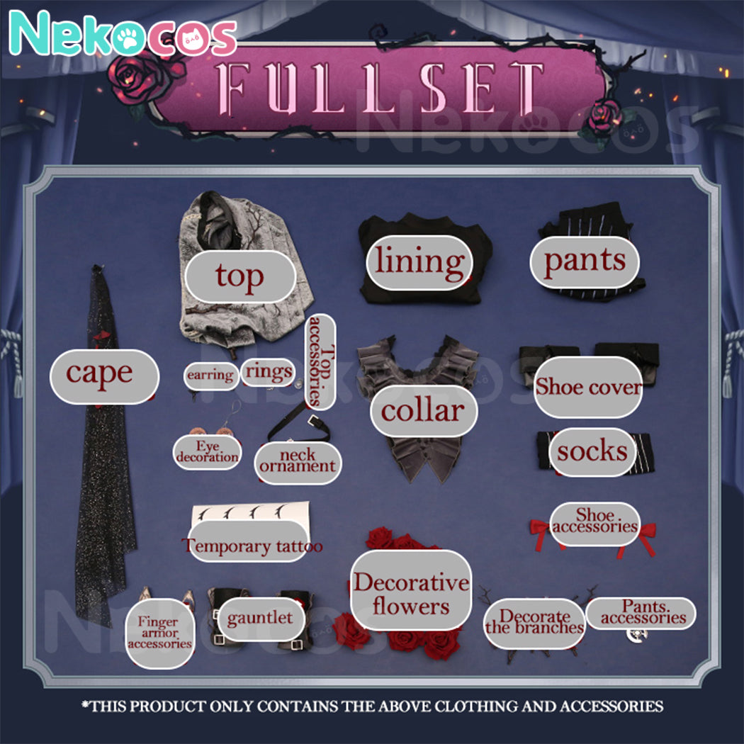 【Nekocos】Game Identity Ⅴ Cosplay Patient Emil Cosplay Costume Premium Edition | In Stock