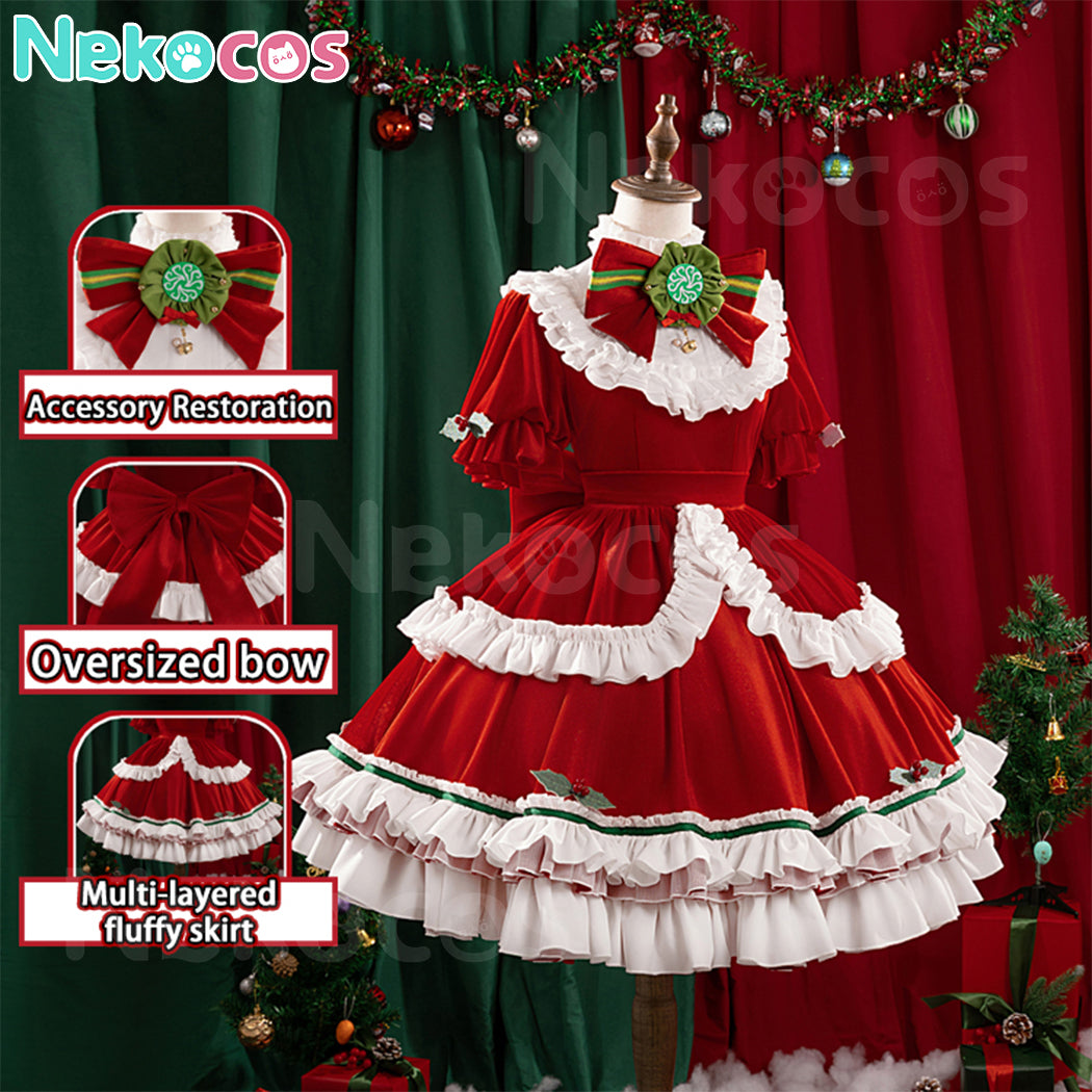 【Nekocos】Game Identity Ⅴ Cosplay Christmas Emma Woods Cosplay Costume | Custom-Tailor