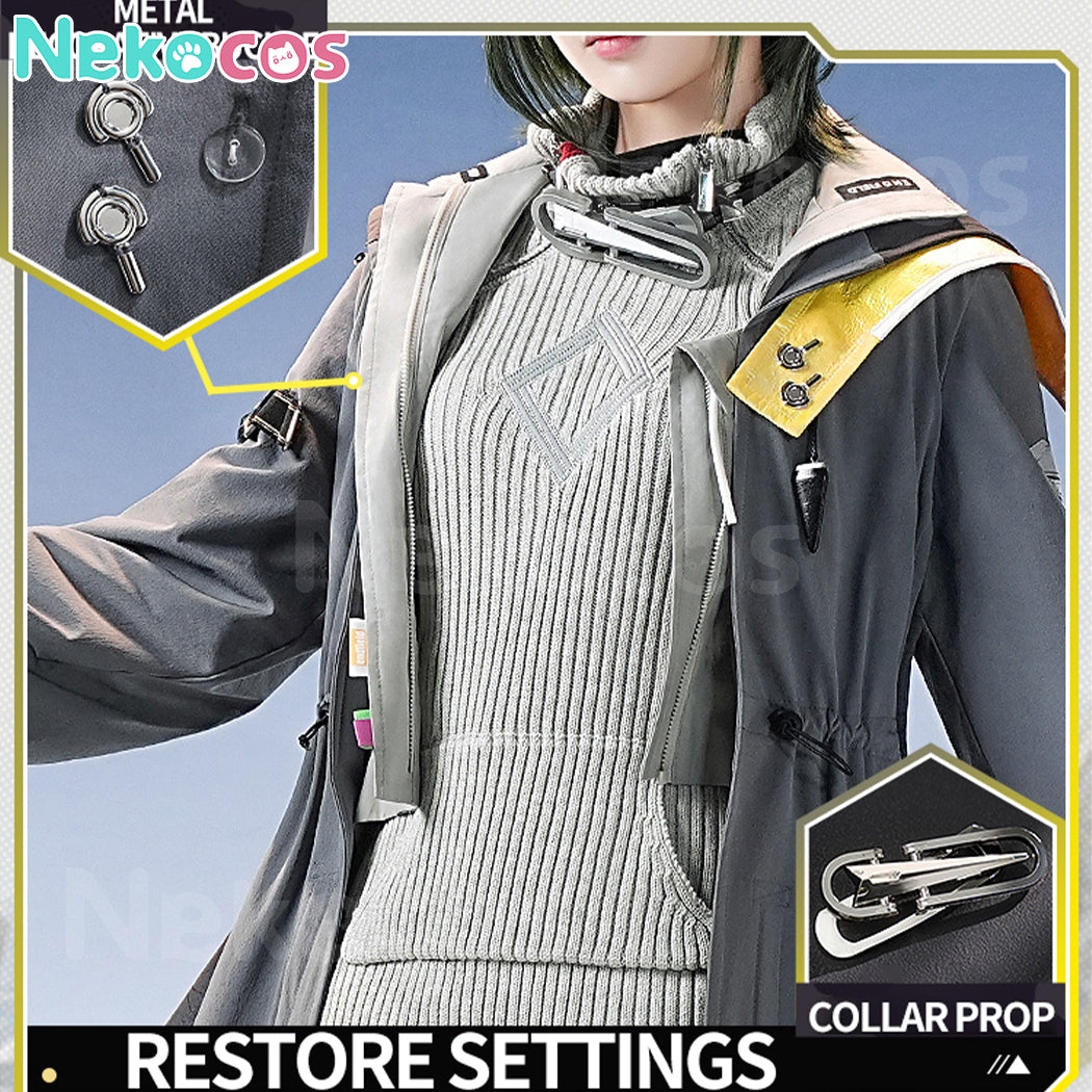 【Nekocos】Game Arknights Cosplay Endministrator Cosplay Costume Premium Edition | In Stock