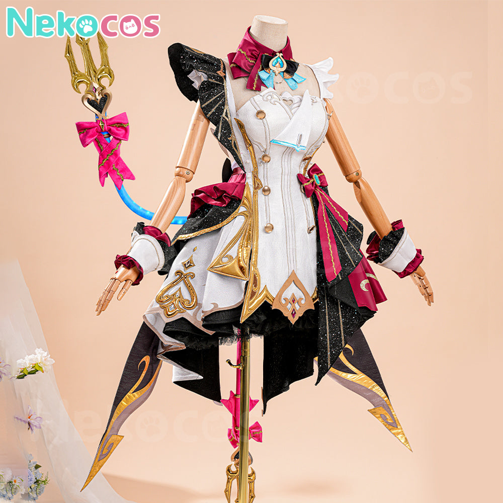 【Nekocos】Game Genshin Impact Cosplay Escoffier Costume Premium Edition | Custom-Tailor