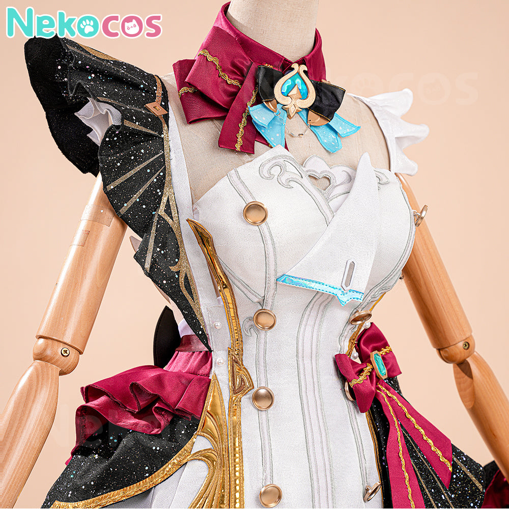 【Nekocos】Game Genshin Impact Cosplay Escoffier Costume Premium Edition | Custom-Tailor