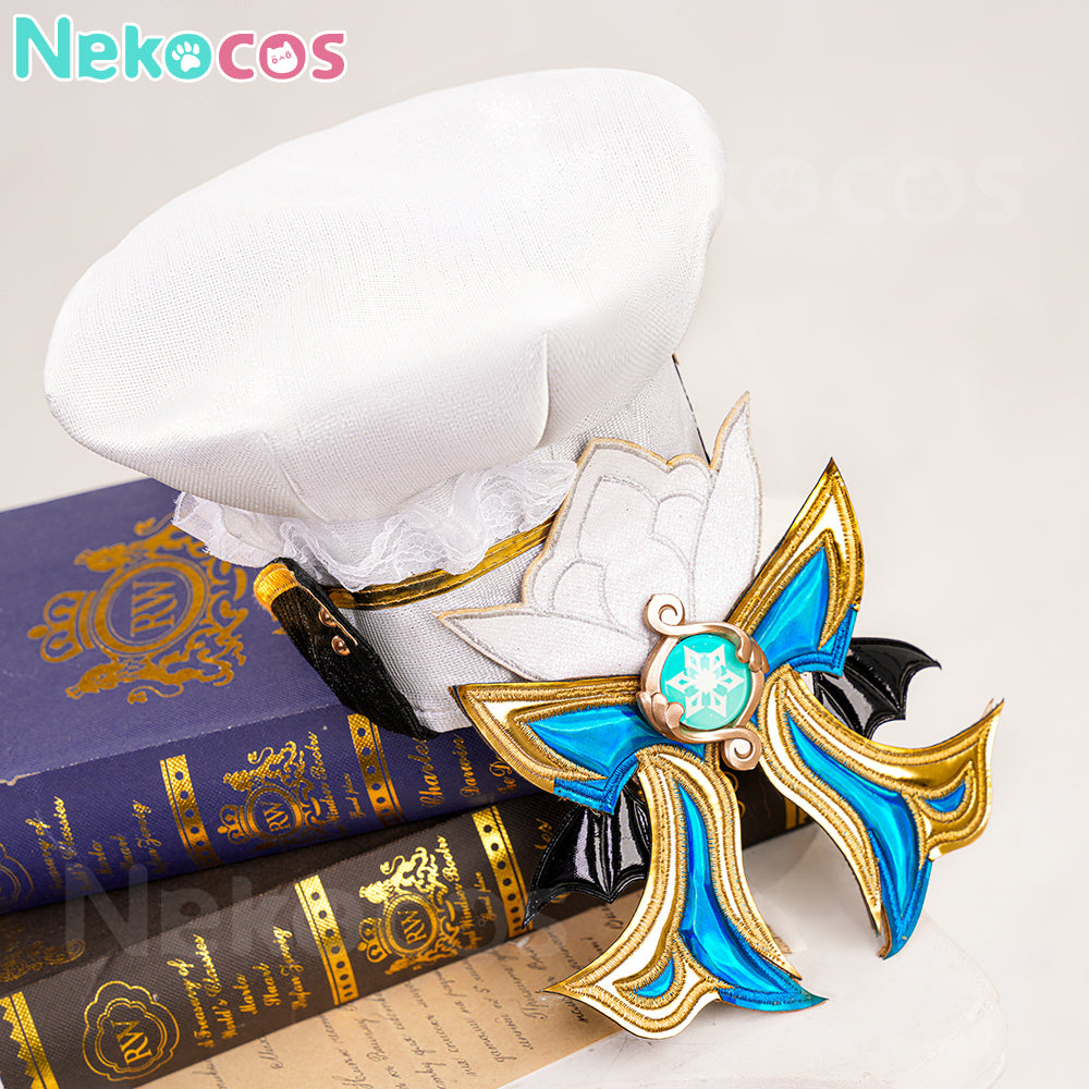 【Nekocos】Game Genshin Impact Cosplay Escoffier Costume Premium Edition | Pre-Sale